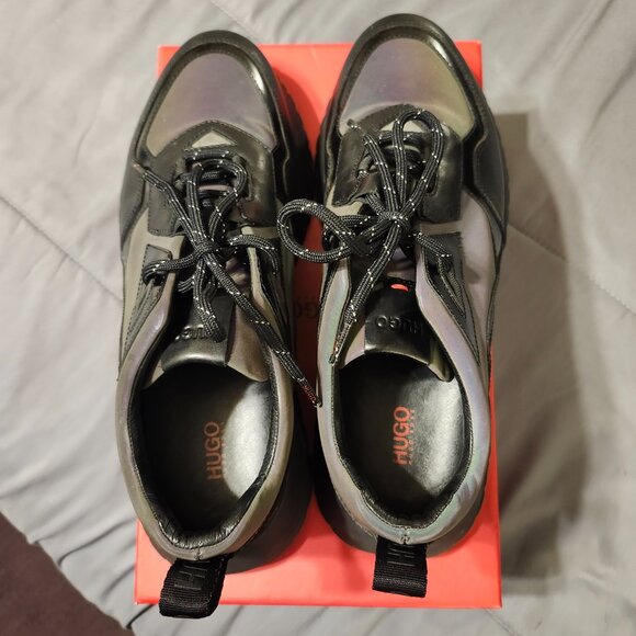 Hugo Boss Atom Runn iridescent sneakers - Picture 2 of 5